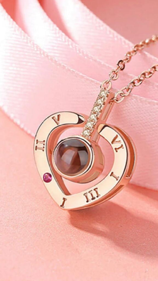 I love You Necklace in 100 languages
